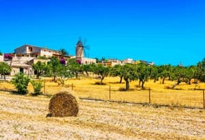 centro de la isla de mallorca